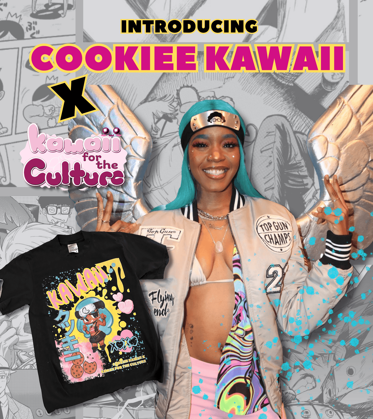 Cookiee Monsta Tee - Kawaii for the Culture