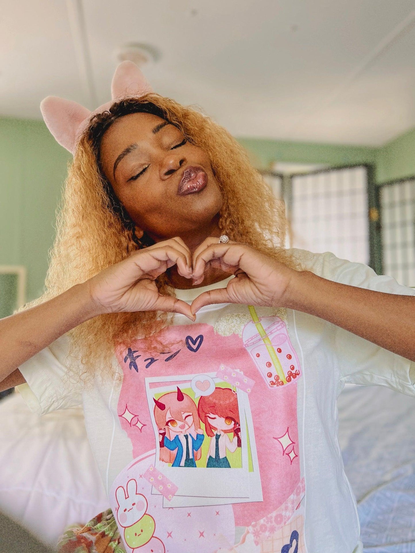 Chainsaw Besties Tee - Kawaii for the Culture
