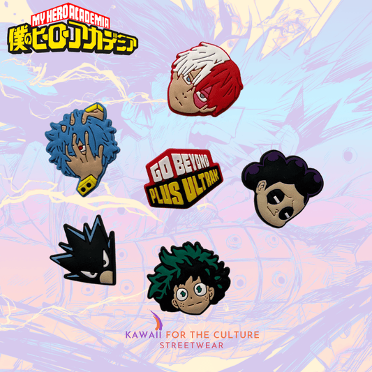 My Hero Anime Shoe Charms $4 Each - Kawaii for the Culture