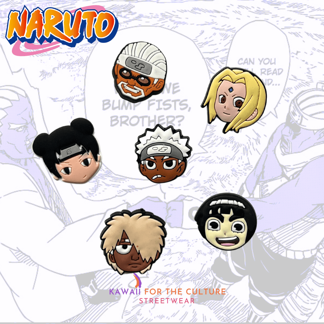 Anime Ninja Shoe Charms $4 Each - Kawaii for the Culture