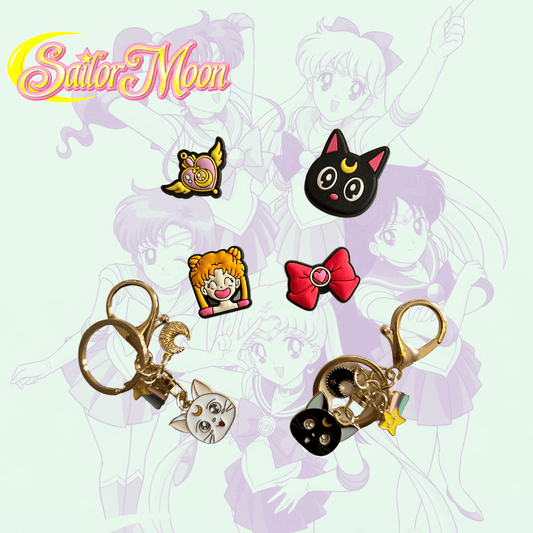 Sailor Moon Charms & key chain SET - Kawaii for the Culture