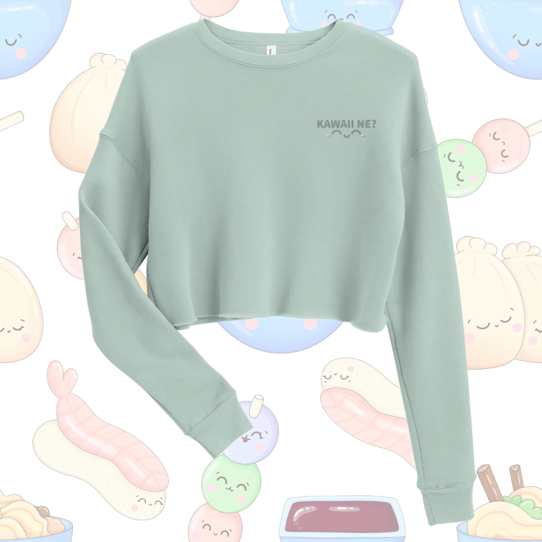 "Simply Kawaii" Cropped Sweatshirt - Kawaii for the Culture