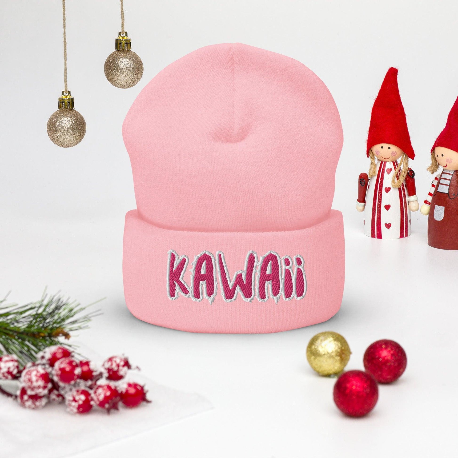 Pink Kawaii Beanie - Kawaii for the Culture
