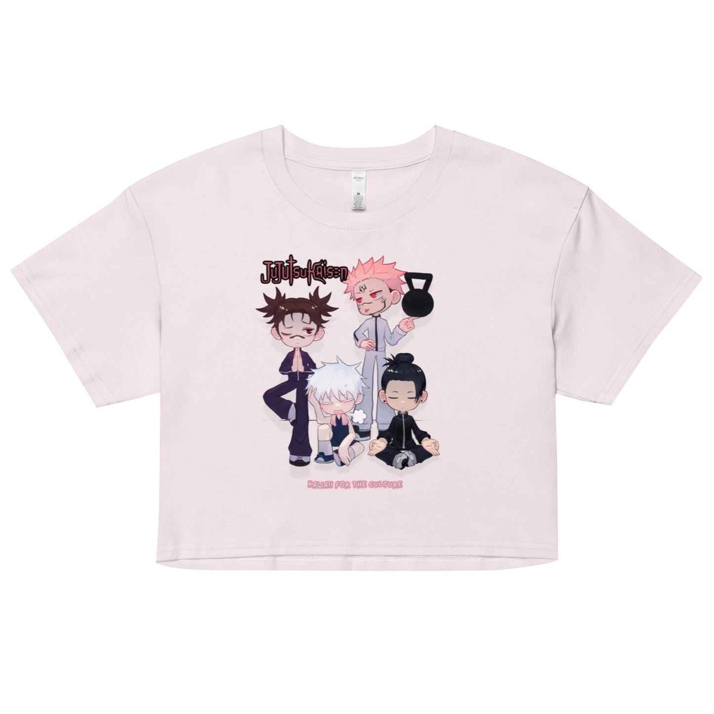 Chibi Jujutsu Crop Top